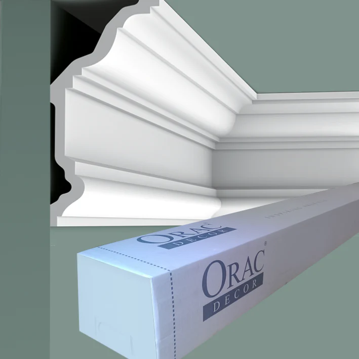 C332 Corniche plafond polyuréthane Orac Decor Luxxus - 11,5x23x200cm (h x p x L)- moulure décorative - Image 7