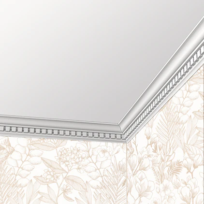 Corniche plafond C196 7 x 5,3 cm - Polyuréthane Cimaises &+ - Image 4