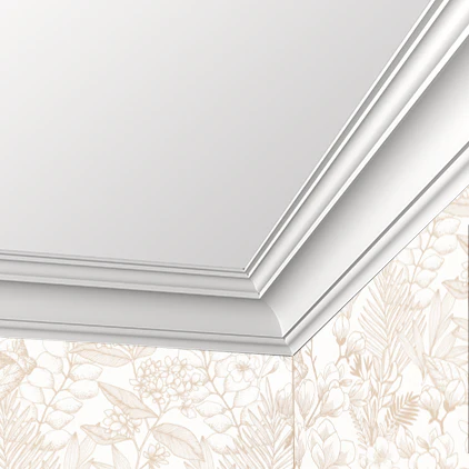 Corniche plafond C148 11,7 x 12,0 cm - Polyuréthane Cimaises &+ - Image 4