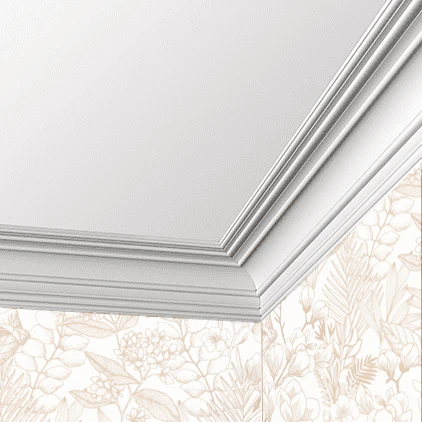 Corniche plafond C168 11,9 x 12,0 cm - Polyuréthane Cimaises &+ - Image 4