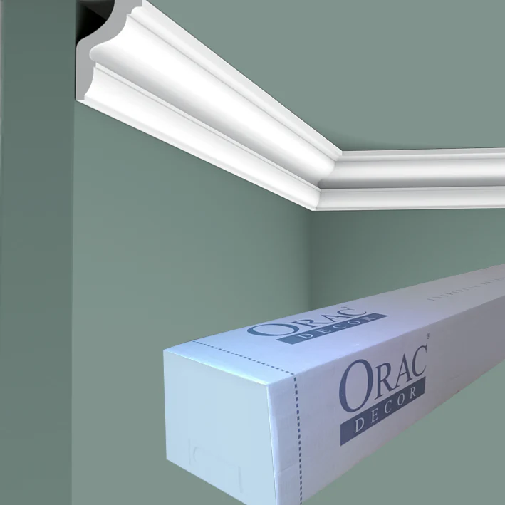CX148 Corniche plafond Orac Decor - 4,5x3x200cm (h x p x L) - moulure décorative polymère - Image 5