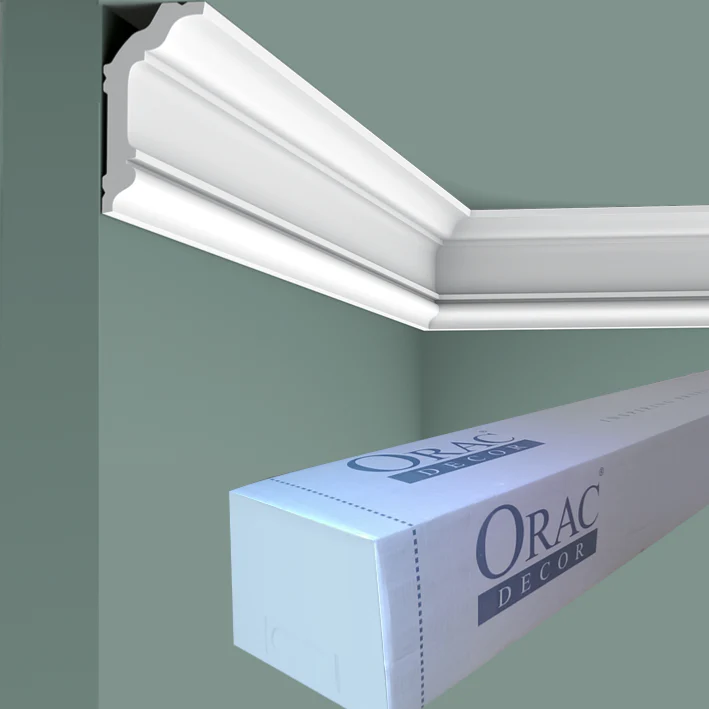 CX176 Corniche plafond Orac Decor - 4x8x200cm (h x p x L) - moulure décorative polymère - Image 6