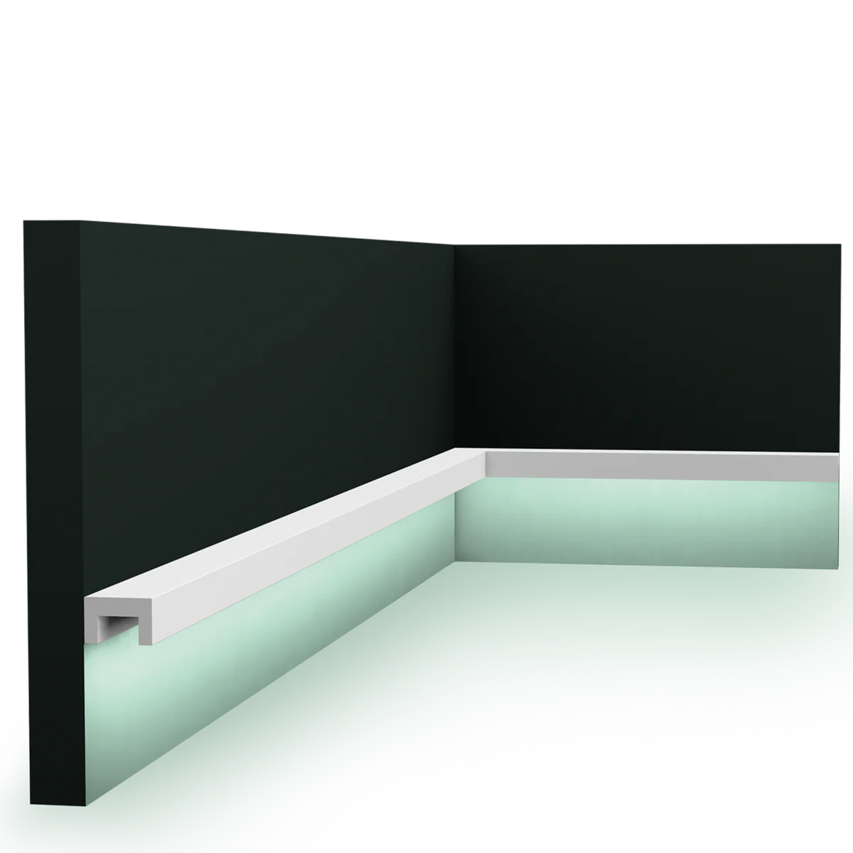 CX190 Corniche plafond pour éclairage indirect Orac Decor  - 2x3x200cm (h x p x L) - moulure décorative polymère - Image 5