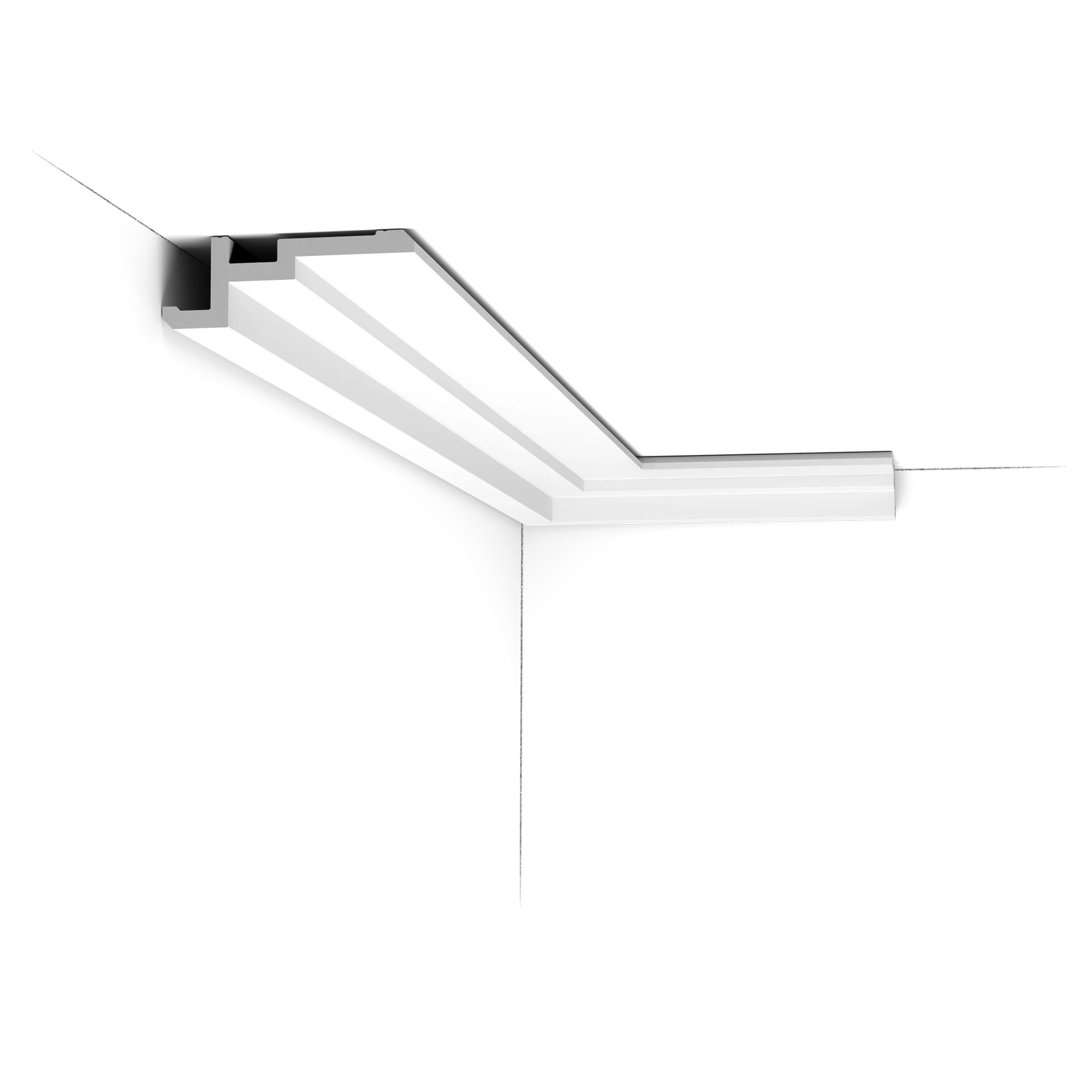 CX196 Corniche plafond Orac Decor - 11,3x4x200cm (h x p x L) - corniche décorative polymère - Image 4