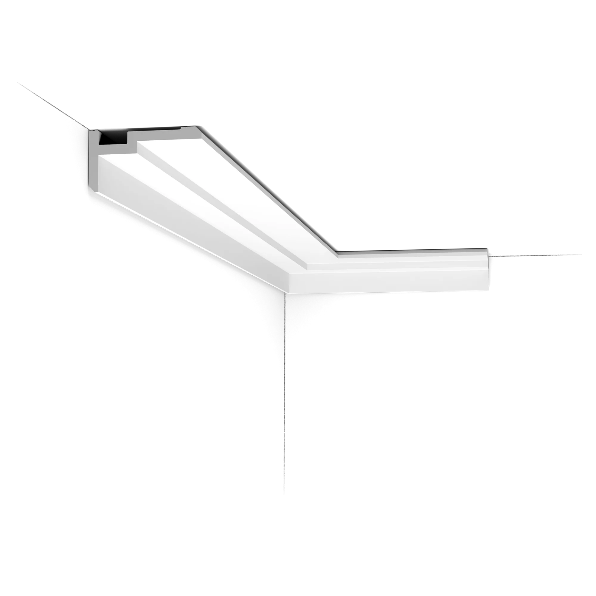 CX197 Corniche plafond Orac Decor - 9,3x5x200cm (h x p x L) - corniche décorative polymère - Image 4