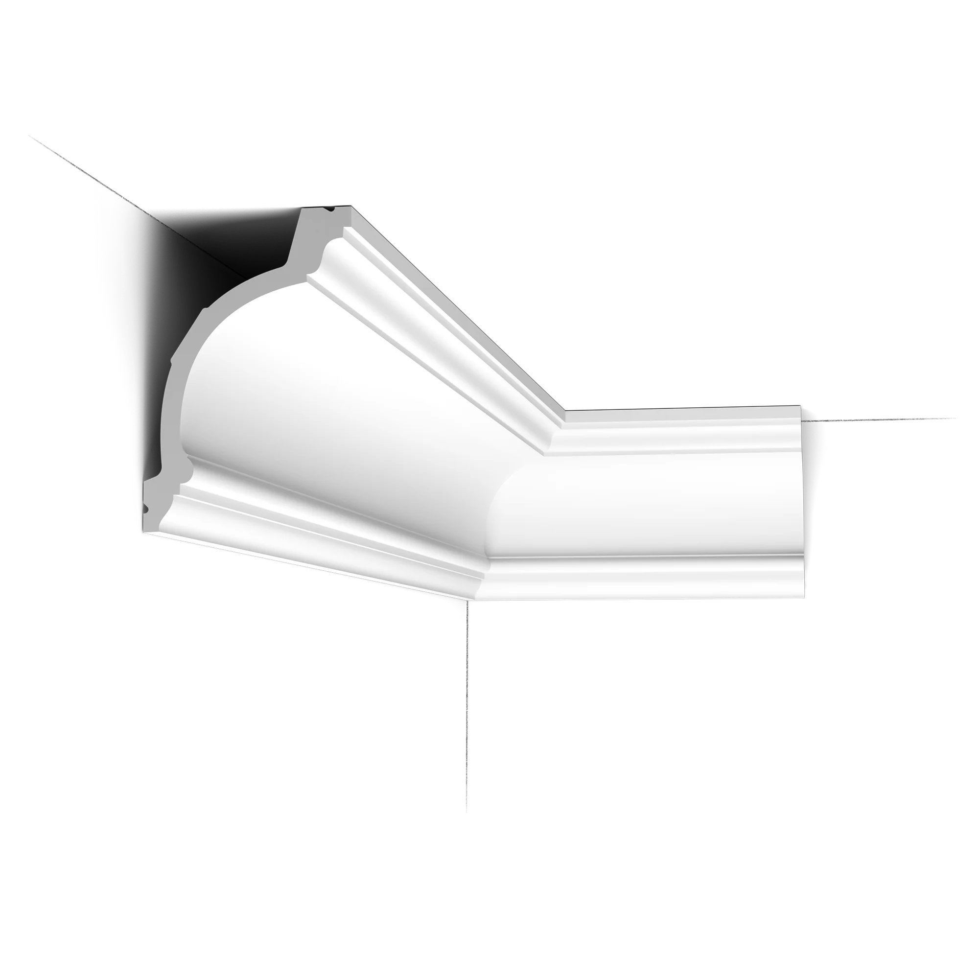 Kit de décoration Autoire Orac N°3 - Corniche + cimaise + encadrement + plinthe sur 2 mètres - Image 3