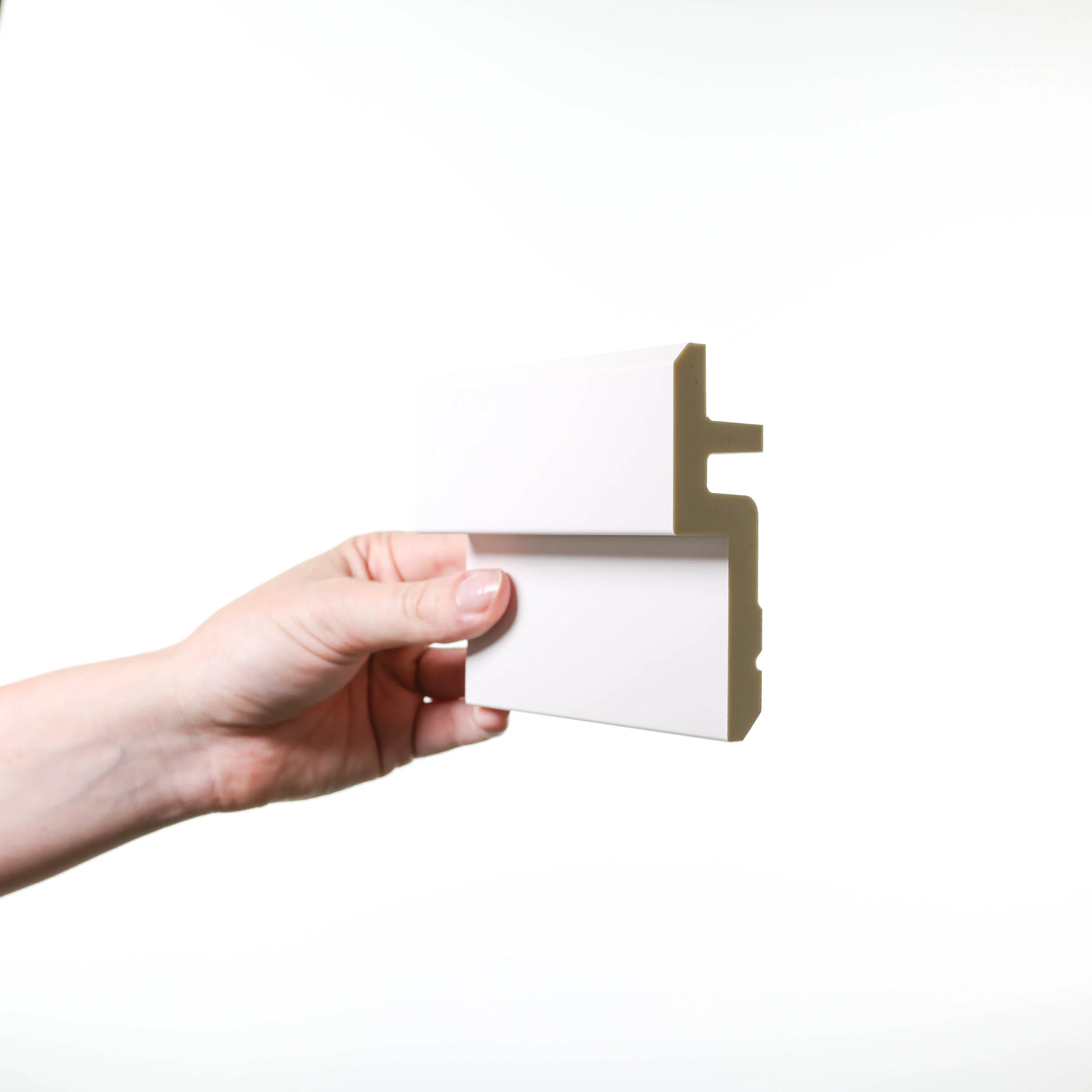 C394 STEPS Corniche cache tringle à rideau -9,5x3,1x200cm (h x p x l) moulure décorative - Image 3