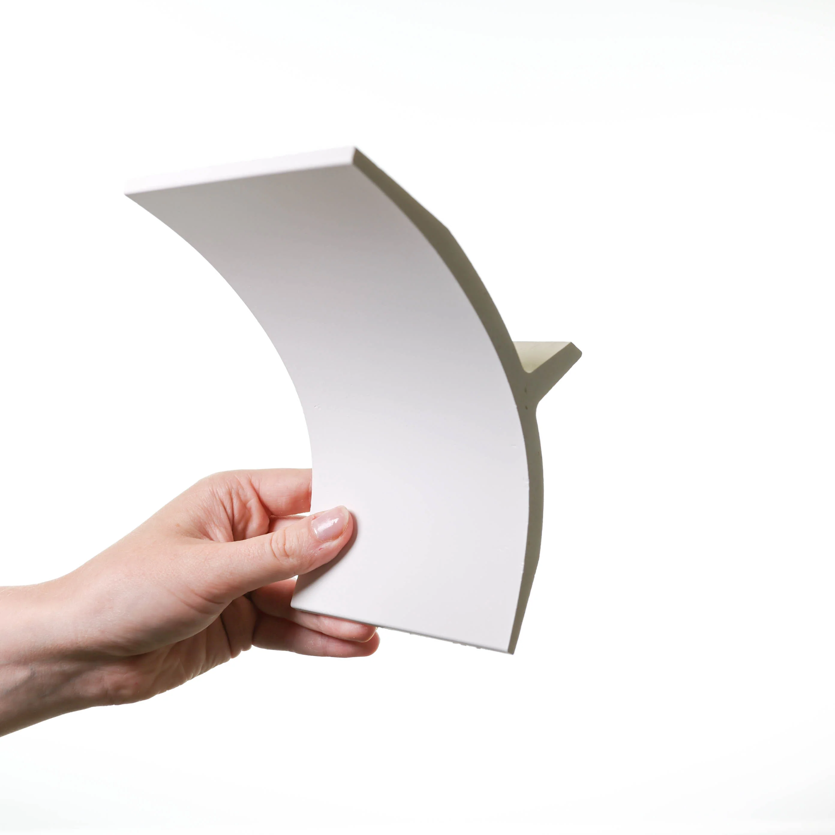 C991 Corniche pour éclairage indirect et cache tringle à rideau Orac Decor - 11x14x200cm (h x p x L) - moulure décorative polyuréthane - Image 3