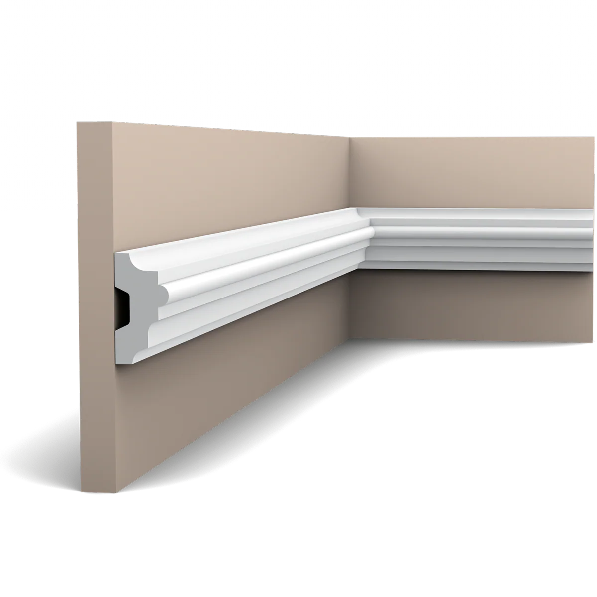 P9040 Cimaise murale Orac Decor - 5x2,5x200 (h x p x L) -  moulure décorative polyuréthane - Image 7