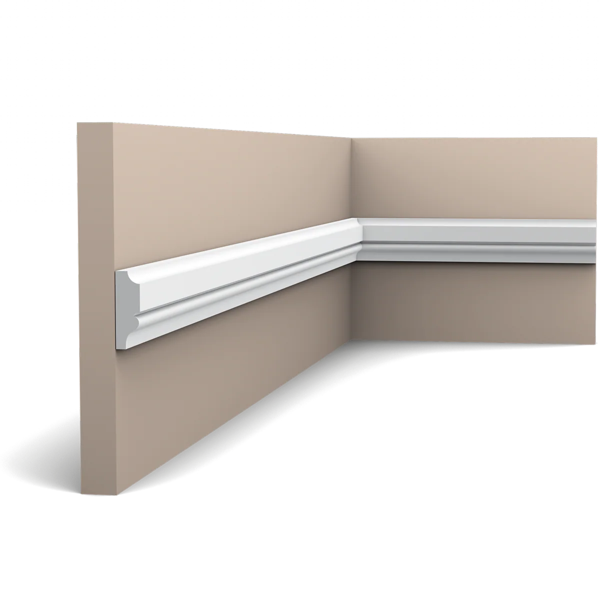 PX116 Cimaise murale Orac Decor - 3x1x200cm (h x p x L) - moulure décorative polymère - Image 7