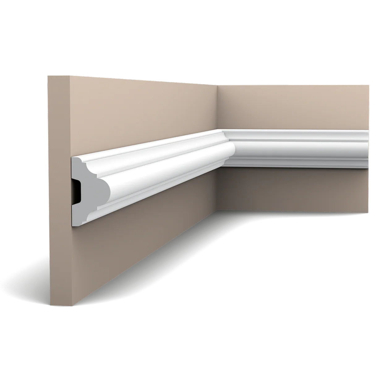 P4020 Cimaise murale Orac Decor - 5x3x200cm (h x p x L) - moulure décorative polyuréthane - Image 7