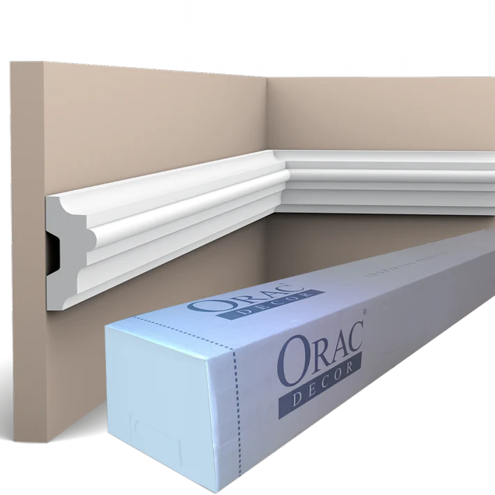 P9040 Cimaise murale Orac Decor - 5x2,5x200 (h x p x L) -  moulure décorative polyuréthane - Image 6