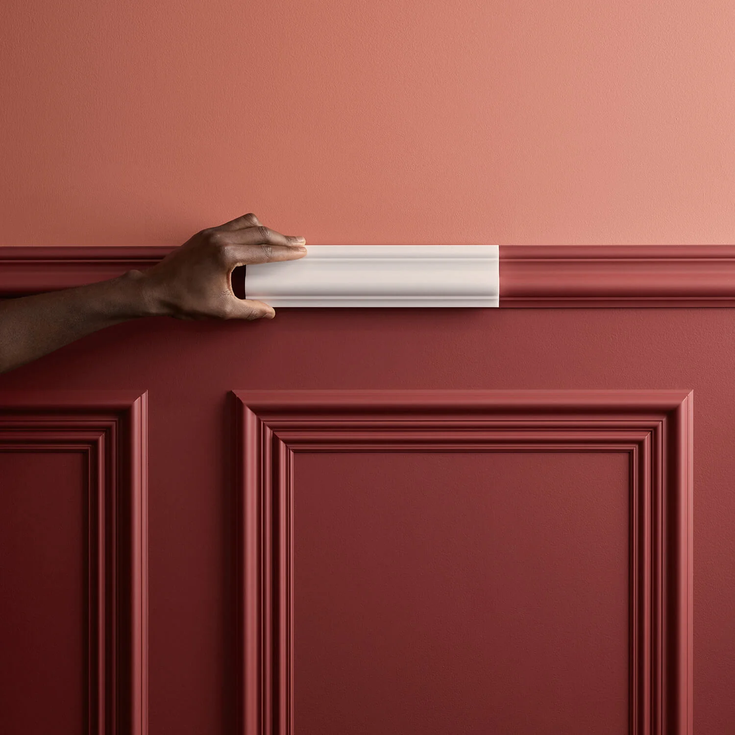 PX202 Cimaise murale Orac Decor - 7,5x2,0x200cm (h x p x L) - moulure décorative polymère - Image 4