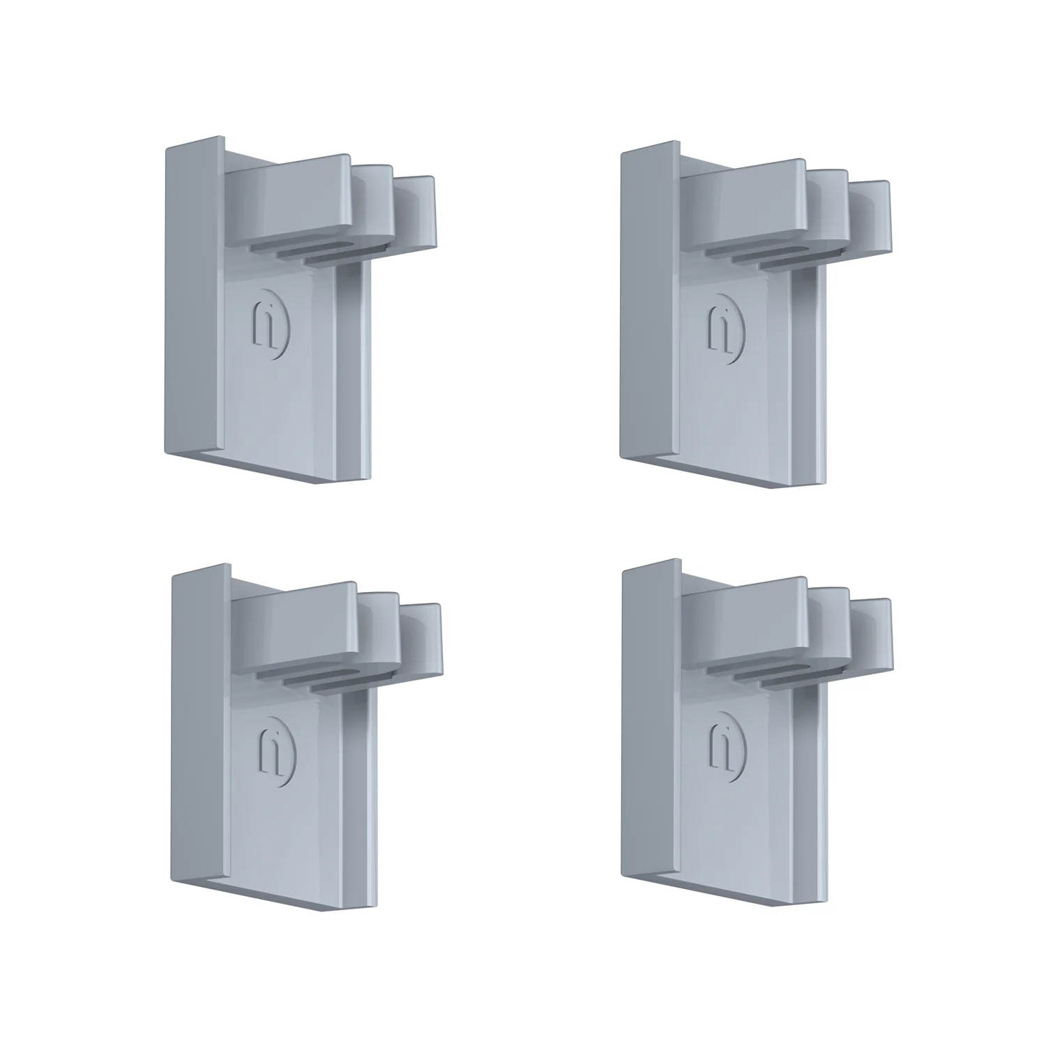 Pack 4 embouts d'arrêt pour Cimaise Mini-Click R10 - Accessoire Cimaise Newly - Image 4