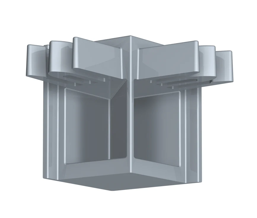 Pack 4 raccords d'angle pour Cimaise Mini-Click - Accessoire Cimaise Newly - Image 5