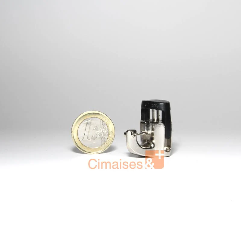 Crochet autobloquant H100 avec sécurité - 20kg - 2 mm - Accessoire Cimaise Newly - Image 3