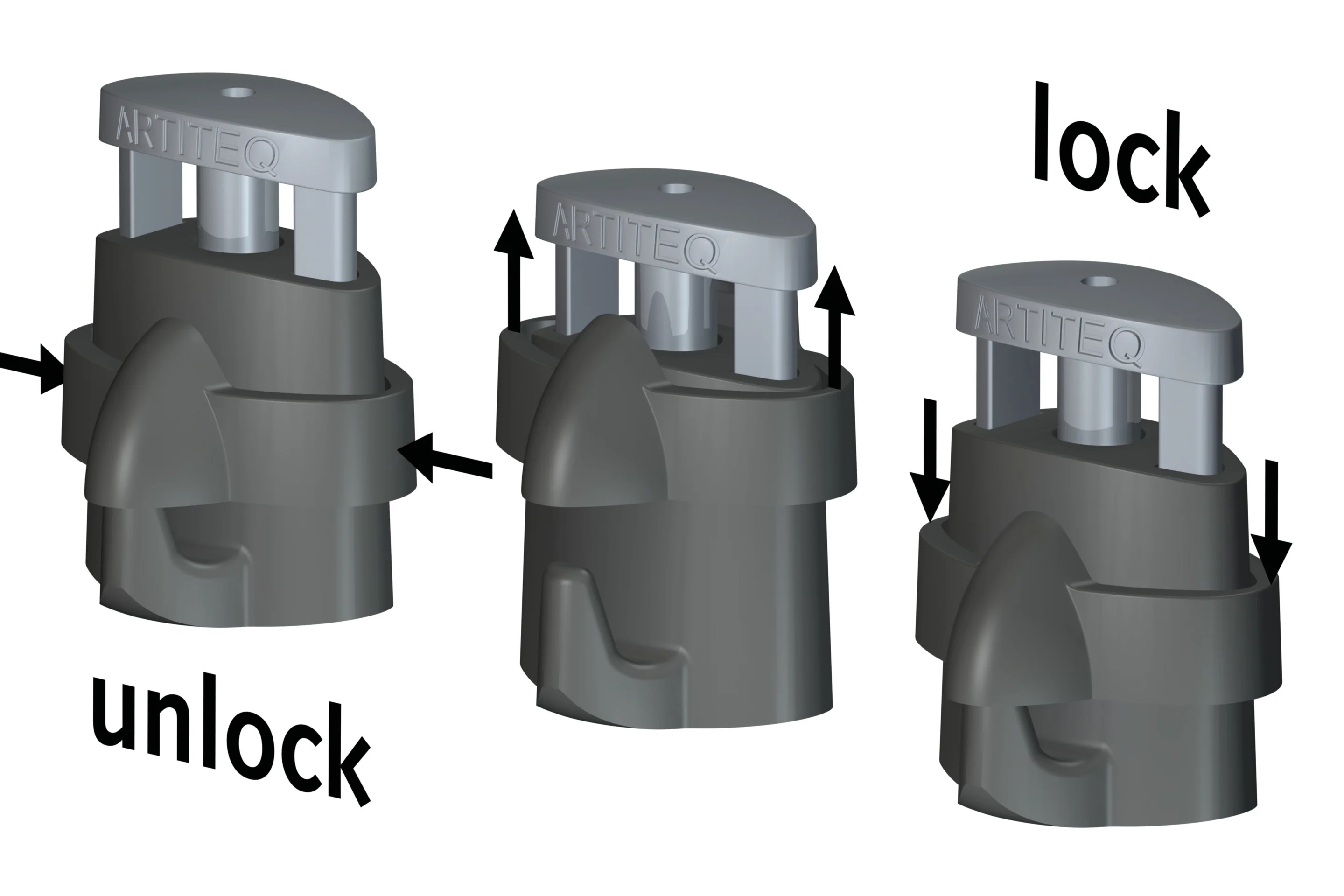Crochet Micro Grip Lock 2mm auto-bloquant 20 kg - Accrochage Tableau Artiteq - Image 3