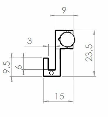 Pack de 5 crochets réglables à vis 4 kg 2 mm - Accessoire Cimaise Artiteq - Image 4