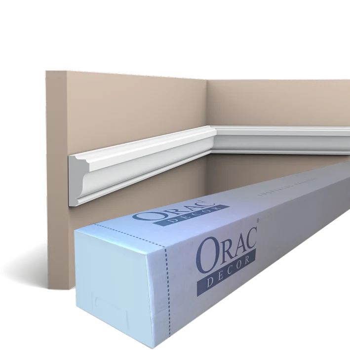 PX117 Cimaise murale Orac Decor - 3,5x1,5x200cm (h x p x L) - moulure décorative polymère - Image 6