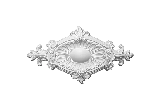 Rosace plafond 31,3 x 58,85 cm R043 - Polyuréthane - Image 3