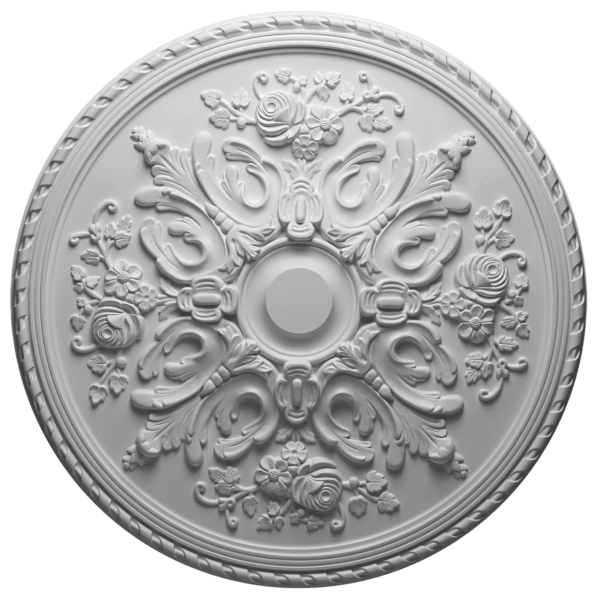 Rosace plafond 81,9 cm R025 - Polyuréthane - Image 3