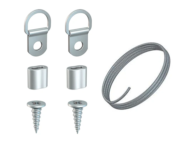 Set accrochage câble tendu pour dos de tableau - Accrochage Tableau Artiteq - Image 3